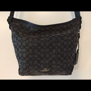 Coach Dufflette in Signature Jacquard